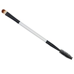 Han Shi Makeup Brush Double-end Eyeshadow Eyelash Applicator Makeup Cosmetic Tool Black L