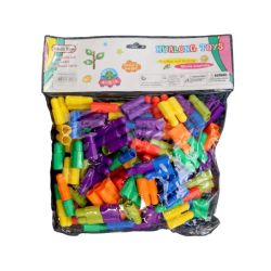 Large Plastic Bullet Head Building Blocks Assemble Puzzle Educational Toys