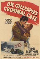 Dr. Gillespie's Criminal Case Poster Movie 27 X 40 Inches - 69CM X 102CM 1943