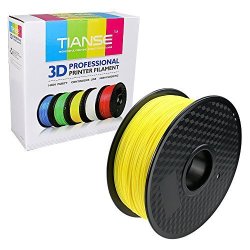 Tianse Fluorescent Yellow Pla 3D Printer Filament 1.75MM 1KG Spool Filament For 3D Printing Dimensional Accuracy + - 0.03 Mm