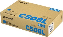 Samsung CLT-C508L High Yield Cyan Toner Cartridge