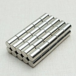 50PCS N52 Strong Neodymium Magnets Discs Cylinder Rare Earth 6X10MM