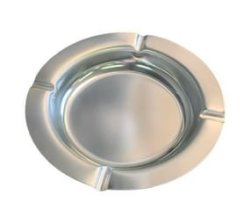 Ashtray Stainless Steel Round 16.3CM