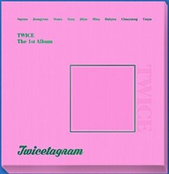 Jyp Entertainment Twice - Twicetagram VOL.1 A Matte Ver. CD+3 Photocard+sticker+extra Photocard Set