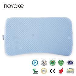 Noyoke 25 42 3-1 Supports Head & Neck Curved Design To Prevent Migraine Memory F... - Blue 25X42X3