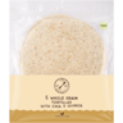 Chia & Quinoa Whole Grain Tortilla Wraps 5 Pack