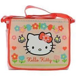 Childrens-hello-kitty-design-school-messenger-bag