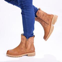 Karinda Ankle Boot - Light Brown - 9