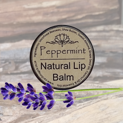 Natural Peppermint Lip Balm - Earth Magick 10ML