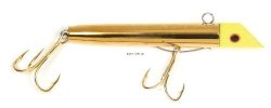 Got-cha G602GH Lure Gold Plastic Body 1-OUNCE Yellow Chartreuse Red Hook