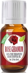 Rose Geranium - 100% Pure Best Therapeutic Grade Essential Oil - 10ML