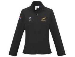 Springbok Ladies Rwc Softshell Jacket - Black 2XL
