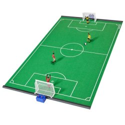 Classic Soccer Game: MINI Players Goals Ball Pitch 79X48CM