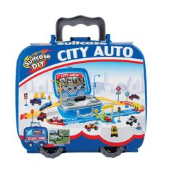 City Auto Set - Childrens Car Toy - Assorted Colours - Diy - 3 Pack