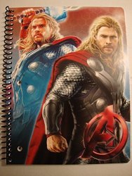 Marvel Avengers Age Of Ultron Spiral Notebook Thor