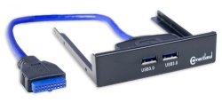 Connectland CL-HUB20113 Internal 3.5" Front Open Bay USB 3.0 Hub With 19 Pin Header