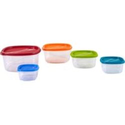 Generic Storage Containers 5 Pieces