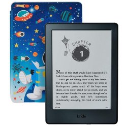 Kindle For Kids Bundle Includes Latest E-reader And Case - Space Cover