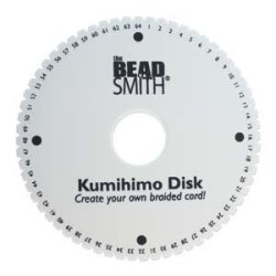 64 Slot Kumihimo Disk For Using Up To 40 Strings Extra Thick Foam For Fine Threads Wire & Beaded Kumihimo