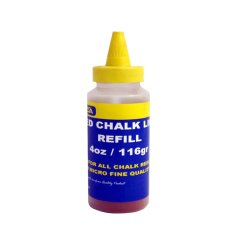 - Chalk Line Refill - Red - 4OZ-116G - 4 Pack