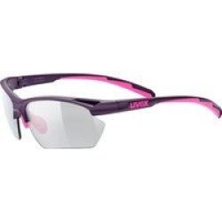 Uvex Sportstyle 802V Sunglasses Small Purple Pink