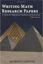 best math research papers