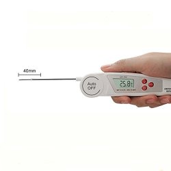 ORIENTOOLS Meat Thermometer Fork Instant Read Digital Food