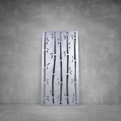 Wall Art D117 - 1040 X 535 X 20 Indoor Rust Coat Cool White