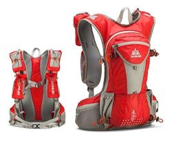 Waterproof Nylon 12L Hydration Backpack Vest For Outdoor Running Hiking Marathon