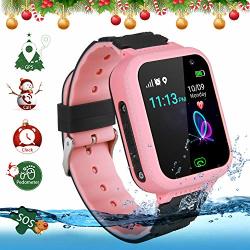 Gps Children's Watches Phone Sports Smart Watches For 4-15Y Boys And Girls HD Touch Screen Smartwatch Phone Real-time Positioning With Call Remote Camera Sos