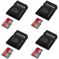 4 X Quantity Of LG G Pad X8.3 Ultra 8GB Uhi-i class 10 Micro Sdhc Memory Card Up To 48MB S With Adapter- SDSDQUAN-008G-G4A Newest Version