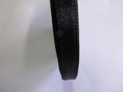 Black Satin Ribbon-1m
