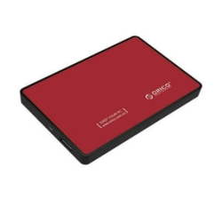 Orico 2.5 USB3.0 External Hdd Enclosure - Red