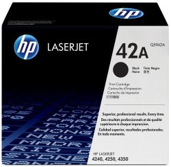 Hp 42a Laserjet 4250 4350 4240 Black Print Cartridge.