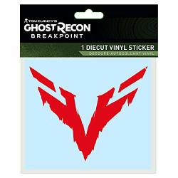 Jinx Ghost Recon Breakpoint Wolves Sigil Car Window Die Cut Vinyl Decal Sticker Red