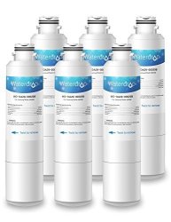 6 Pack Waterdrop DA29-00020B-6 Replacement For Samsung DA29-00020B Haf-cin exp DA29-00020A 46-9101 Refrigerator Water Filter