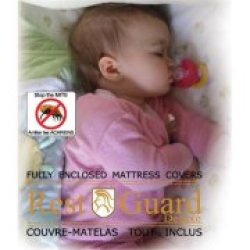 Austin-taperly H01805 Rest-guard Waterproof Baby Crib Mattress Cover