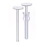 Glass Kimble Chase 885303-0007 Tube for Dounce Tissue Grinder 7 mL