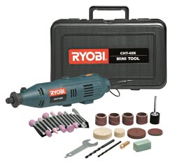 Ryobi - MINI Tool Kit 130W With 44 Piece Accessory & Flexible Shaft