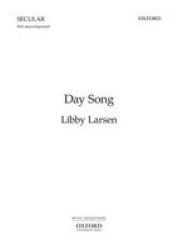 Day Song Sheet Music Vocal Score