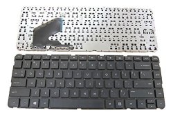 New Laptop Notebook Keyboard Us Layout Color Black No Frame For Hp Pavilion 14 Chromebook 14-C000ED 14-C010US 14-C011NR 14-C015DX 14-C020US 14-C025US 14-C030US 14-C035US 14-C050NR