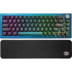 Cooler Master MK721 30TH Anniversary Edition Wireless Mechnical 65% Gaming Keyboard - Kailh V2 Blue Switches