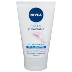 Nivea Perfect & Radiant Cleansing Facial Foam 100 Ml
