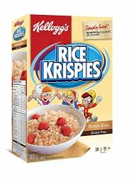 Kellogg's Rice Krispies Gluten Free Cereal 340G 11.99OZ. Imported From Canada