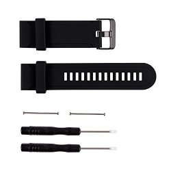Replacement Band For Suunto Core Alu Sport Watch Black Silicone Watch Band Fitness Bands Bracelet Sport Strap Wristband Accessory For Suunto Core Series Watch suunto