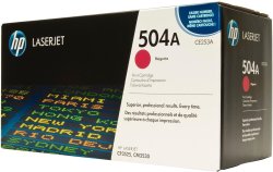 HP 504A CP3525 CM3530 Mfp Magenta Print Cartridge.