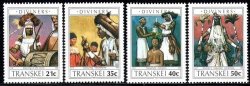 Transkei - 1990 Diviners Set Mnh Sacc 256-259