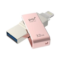 - 32GB Iconnect MINI USB 3.0 LIGHTNING USB Flash Drive - Rose