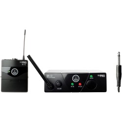 Akg Wms 40 Mini Instrument Wireless System Ch C With D8000m Handheld