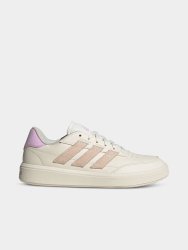 Adidas Womens Courtblock Pink Sneakers